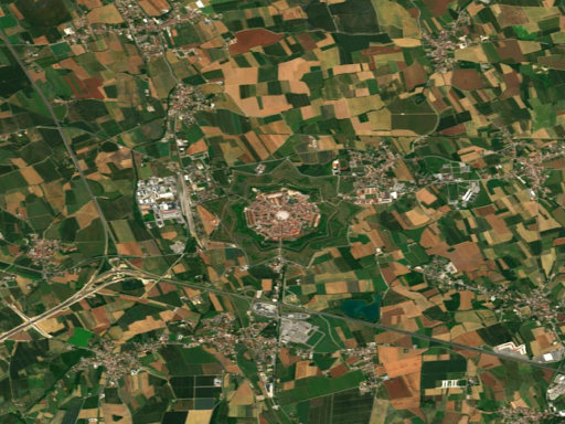 Palmanova, Italy in 2019